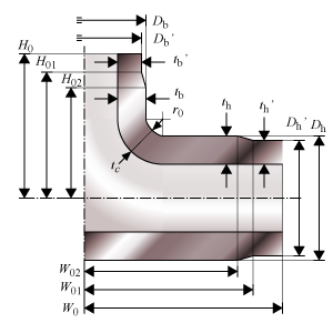 Tee dimensions